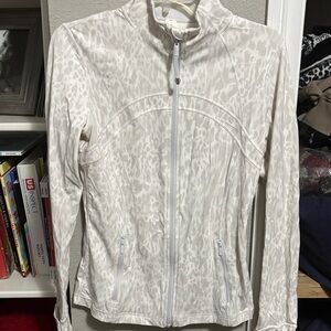 Lululemon white define jacket size 10